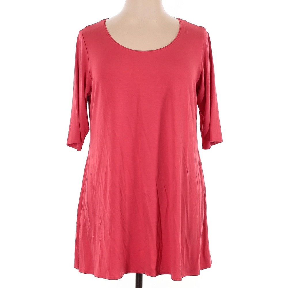 Eileen Fisher Red Tunic Top- NWT